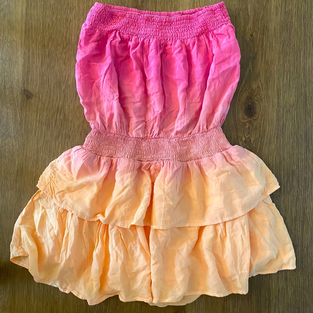 Strapless Ombré Romper
